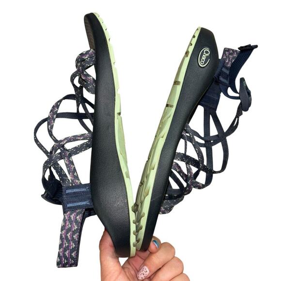 Chaco Outdoor Hiking Water Adjustable Sandals Women’s Sz 10 Casual Comfort Shoes - Picture 12 of 12